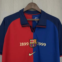 Carregar imagem no visualizador da galeria, Camisa Retrô Barcelona I 1998/99