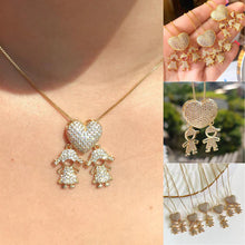 Carregar imagem no visualizador da galeria, COLAR AMOR DE MÃE - BANHADO À OURO 18k