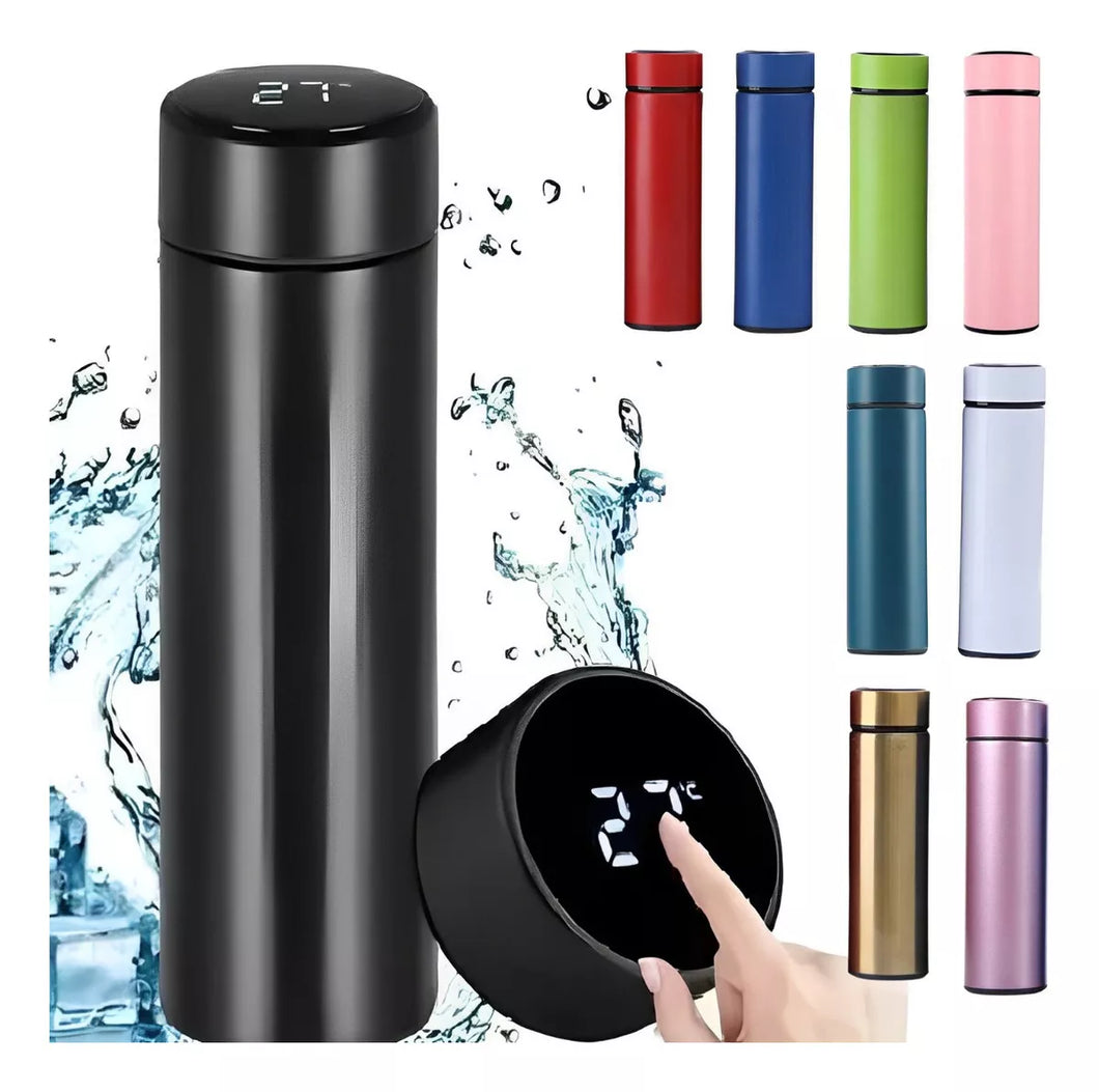Garrafa Térmica - Medidor de Temperatura 💧PROMOÇÃO 50% DE DESCONTO💧