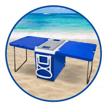 Carregar imagem no visualizador da galeria, Caixa Termica Cooler 32l Grande C/ Rodinha Mesa 36 Latas [PROMOÇÃO DE ANO NOVO] ✨
