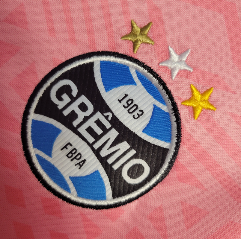 Camisa Grêmio Rosa Feminina 2022/23