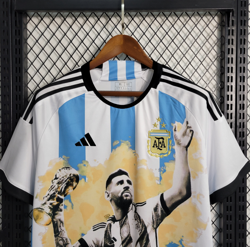 Camisa Argentina Edição Especial Copa do Mundo 2023/24