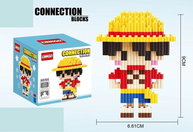 LEGO One Piece - Luffy, Zoro e Sanji 🔺ÚLTIMAS UNIDADES DISPONÍVEIS🔺