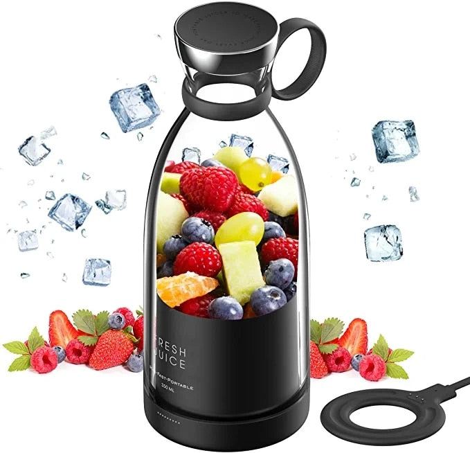 Fresh Juice® - Garrafa Shaker Portátil