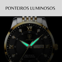 Carregar imagem no visualizador da galeria, RELÓGIO DE LUXO POEDAGAR MASCULINO
